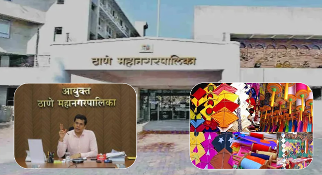 ठाण्यात चिनी मांजाच्या जप्तीसाठी ठाणे महापालिकेच्या पथकाकडून दुकानांमध्ये धाडी